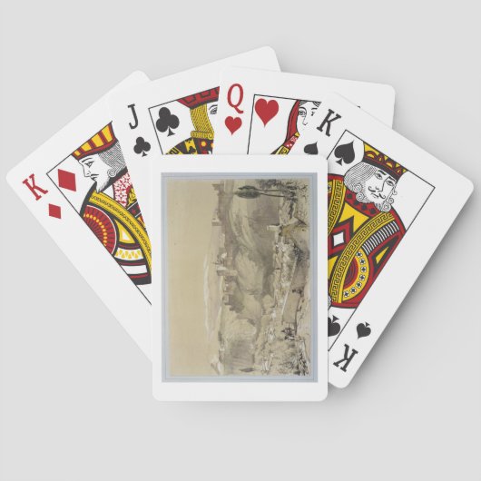 「スケッチおよび先生からのアルバイ州からのアルハンブラ、 トランプ (裏面)