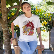 スケッチかわいらしガール&マジカルユニコーン