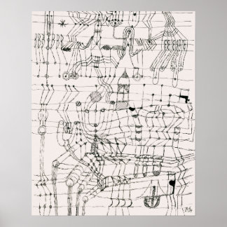 スケッチが網のように結ばれる(1920) ポスター