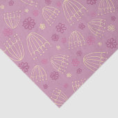 スケッチされたアン女王のレースの花のティッシュペーパー 薄葉紙 (詳細)