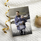 スケッチされたオーバーレイ |年末年始のフォトカード シーズンカード