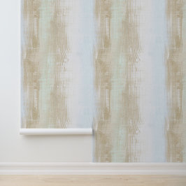 スケッチされた垂直ストリップライトベージュ色のテクスチャ 壁紙