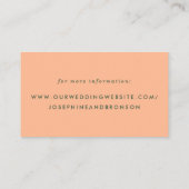 スケッチされた葉花類Greenery Sage詳細 エンクロージャーカード (裏面)