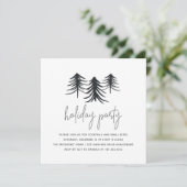スケッチした松 |休日モダンパーティー 招待状 (スタンド正面)