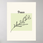 スケッチとオリーブ ポスター (正面)