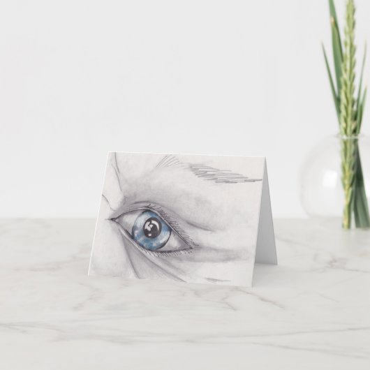 スケッチと目 カード (正面)