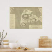 スケッチのチャールズタウン ポスター (キッチン)