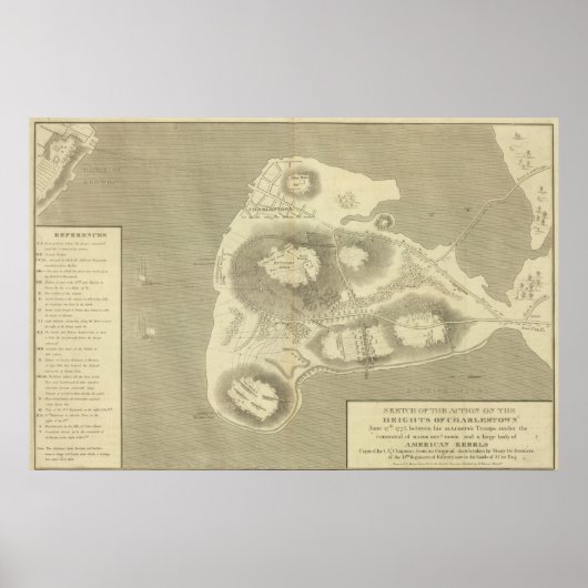 スケッチのチャールズタウン ポスター (正面)