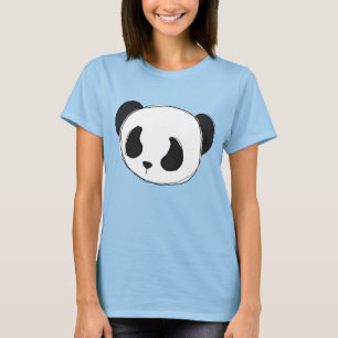 スケッチのパンダ Tシャツ