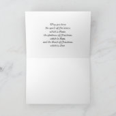 スケッチのベツレヘムのクリスマスカード シーズンカード (内部)