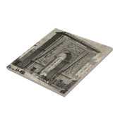 スケッチのポルテサンデニスモニュメント タイル (側面)