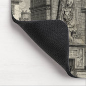 スケッチのポルテサンデニスモニュメント マウスパッド (コーナー)