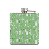 スケッチのワニパターン フラスク (裏面)