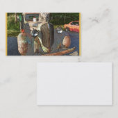 スケッチの名刺としてクラシックなトラック 名刺 (正面/裏面)