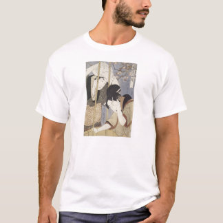 スケッチの水で朝食、歌麿、1795 Tシャツ