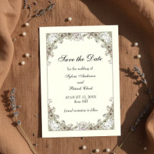 スケッチの花アイボリーロマン結婚ティック