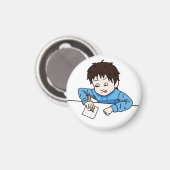 スケッチへの情熱 マグネット (正面/裏面)