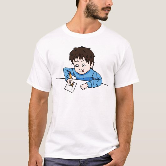 スケッチへの情熱 Tシャツ (正面)