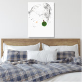 スケッチを見る キャンバスプリント (インサイチュ (寝室))