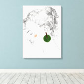 スケッチを見る キャンバスプリント (インサイチュ (ウッドフロア))