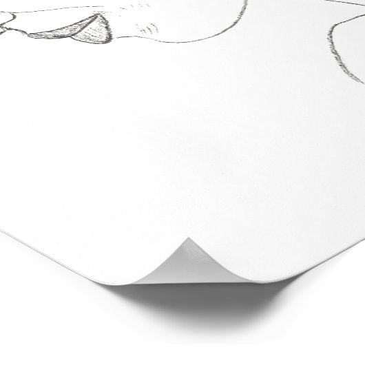 スケッチを見る ポスター (角)