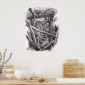 スケッチアーティストリモールマン ポスター (キッチン)