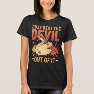 スケッチアーティストJustビートザ・デビルアウト Tシャツ