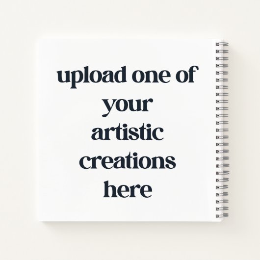 スケッチアートワークの追加アーティストジャーナルスケッチ ノートブック (裏面)