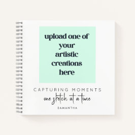 スケッチアートワークの追加引用文名ホワイトスケッチ ノートブック