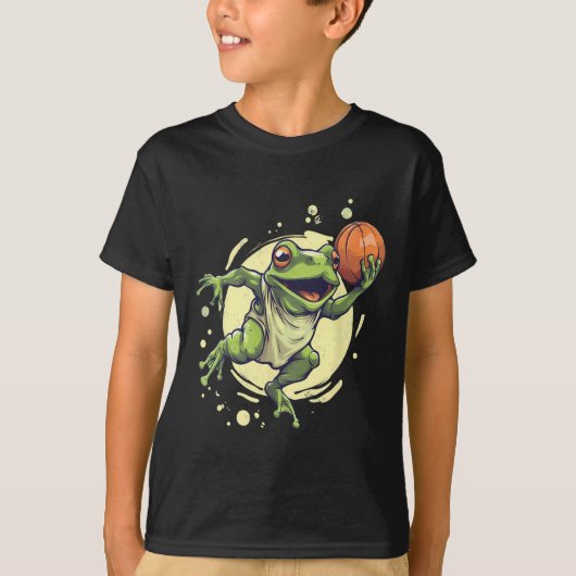 スケッチアート フロッグ 水彩 スケッチ愛好家 ガマ Tシャツ (正面)