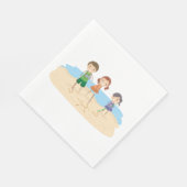 スケッチインザサンド紙ナプキンズ スタンダードランチョンナプキン (角)