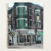 スケッチオブダウンタウンマディソンウィスコンシン プランナー手帳 (正面)