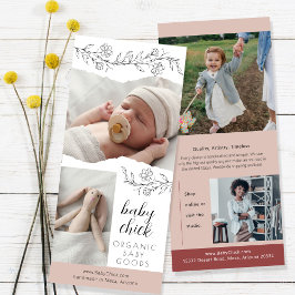 スケッチオーガニッククリエイティブマーケティング ラックカード