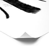 スケッチオートクチュールファッションモデル ポスター (コーナー)