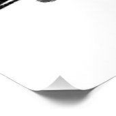 スケッチオートクチュールファッションモデル ポスター (コーナー)