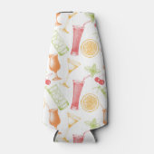 スケッチカクテルパターン ボトルクーラー (正面)