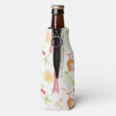 スケッチカクテルパターン ボトルクーラー (ボトル裏面)