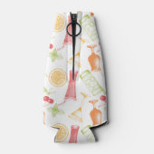 スケッチカクテルパターン ボトルクーラー (裏面)