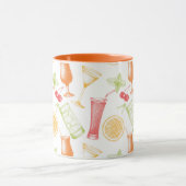 スケッチカクテルパターン マグカップ (中央)