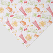 スケッチカクテルパターン 薄葉紙 (詳細)