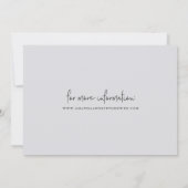 スケッチカジュアル金ゴールド |写モダン真結婚の セーブザデート (裏面)