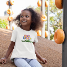 スケッチカラフルのハーブ入り花漫画