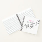 スケッチガーリーブック ノートブック (内部)