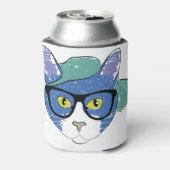 スケッチキャットマスコットフェラインペンシル 缶クーラー (缶裏面)