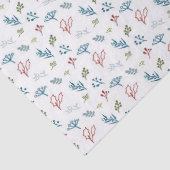 スケッチクリスマスボタニカルティッシュペーパー 薄葉紙 (詳細)