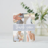 スケッチグレー |結婚さんの写真 ポストカード (スタンド正面)