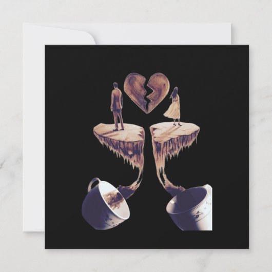 スケッチコーヒースケッチ 招待状 (正面)