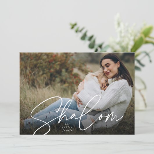 スケッチシャロムフルフォトハヌカー シーズンカード (スタンド正面)