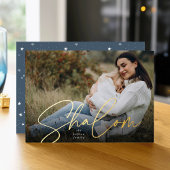 スケッチシャロムフルフォトハヌカー 箔シーズンカード