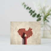 スケッチスクライブハート ポストカード (スタンド正面)